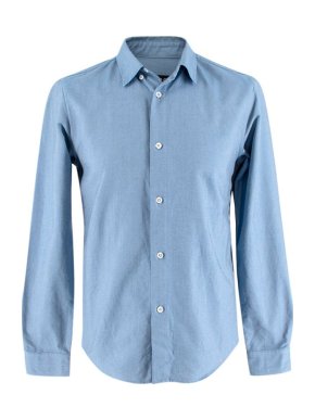 Light blue cotton shirt