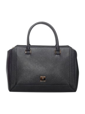 MCM Black Leather Nuovo Tote Bag