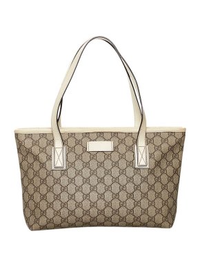 Gucci Vintage GG Supreme Canvas Tote Bag