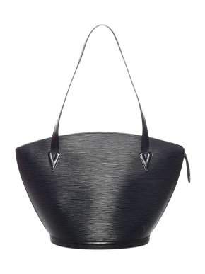 Louis Vuitton Black Epi Leather Saint Jacques PM Tote Bag