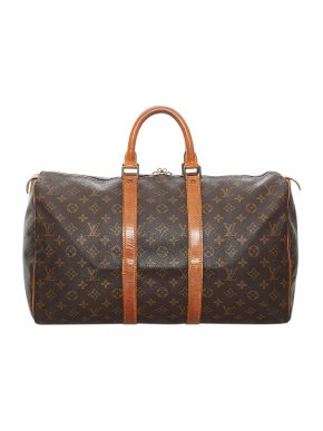 Louis Vuitton Monogram Canvas Keepall 45 Weekend Bag