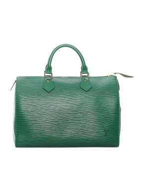 Louis Vuitton Green Epi Leather Speedy 30 Bag