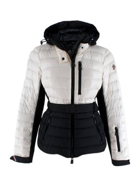 Moncler Grenoble Black & White Bruche Padded Jacket