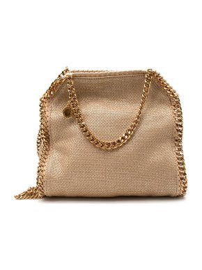Stella McCartney Golden Beige Mini Falabella Bag