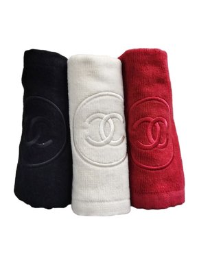 Chanel Set of 3 cotton face towels VIP gift