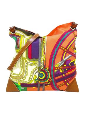 Hermes Orange Silky City PM