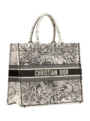 Dior Zodiac Embroidered Book Tote