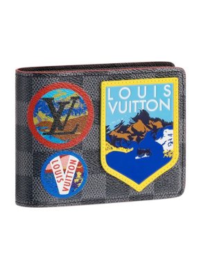 Louis Vuitton Damier Graphite Alps Multiple Wallet