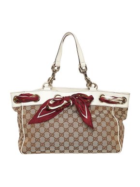 Gucci GG Supreme Canvas Positano Tote Bag