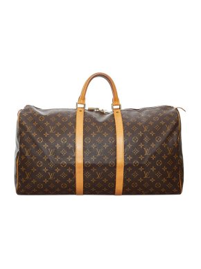 Louis Vuitton Monogram Canvas Keepall 55 Weekend Bag