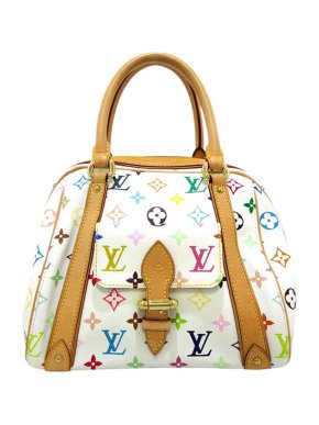 Louis Vuitton Vintage Monogram Multicolore Canvas Priscilla Bag