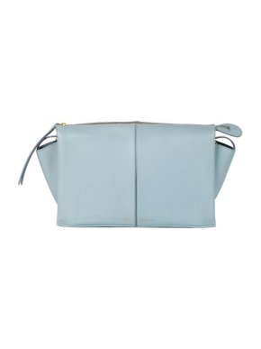 Celine Pale Blue Leather Trifold Bag