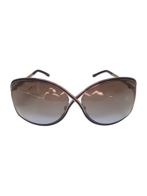 Tom Ford Silver & Purple Butterfly Rickie Sunglasses