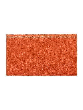 Hermes Orange Epsom Leather Agenda PM