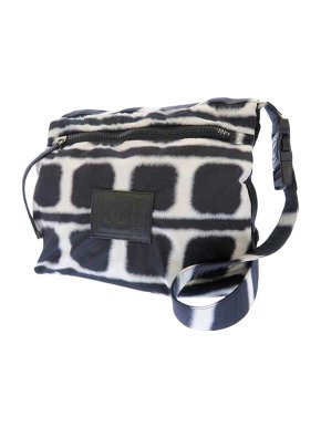 Chanel Sport Black & White Reversible Messenger Bag