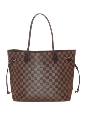 Louis Vuitton Damier Ebene Canvas Neverfull MM Tote Bag