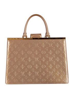 Louis Vuitton Nude Vernis Amarante Deese GM Bag