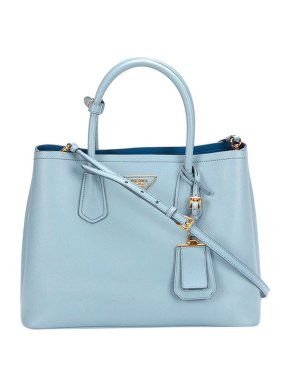 Prada Saffiano Cuir Double Satchel