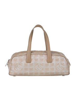Chanel New Travel Line Canvas Handbag