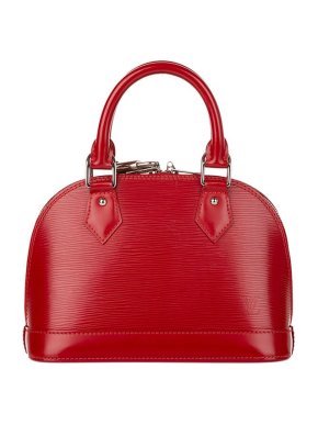 Louis Vuitton Red Epi Leather Alma BB Bag