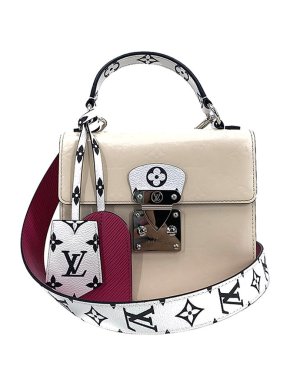 Louis Vuitton Monogram Vernis Leather Tricolour Spring Street Bag