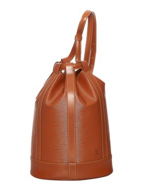 Louis Vuitton Cognac Epi Leather Randonnee PM Bag