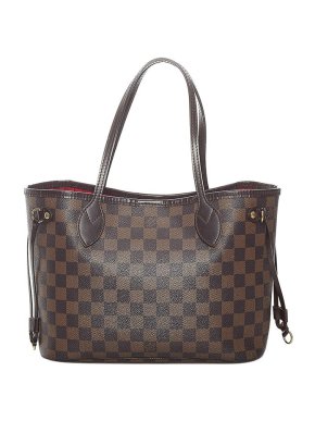 Louis Vuitton Damier Ebene Canvas Neverfull PM Bag