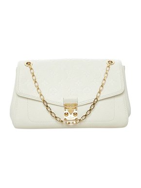 Louis Vuitton White Monogram Empreinte Saint-Germain PM Bag