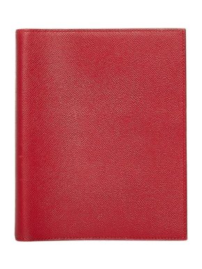 Hermes Red Leather Agenda PM Cover