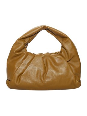 Bottega Veneta Tan Leather Shoulder Pouch bag