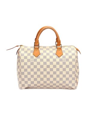 Louis Vuitton Damier Azur Canvas Speedy 30 Bag