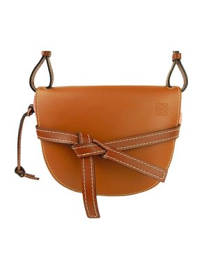 Loewe Tan Leather Small Gate Bag
