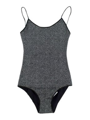 Oseree Silver Lurex Lumiere Swimsuit