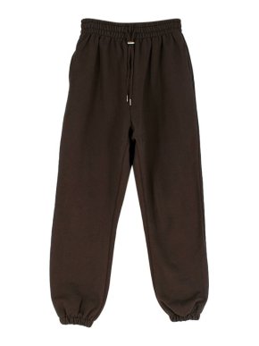 Frankie Shop Brown Cotton Vanessa Track Pants