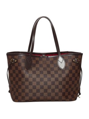 Louis Vuitton Damier Ebene Canvas Neverfull PM Bag