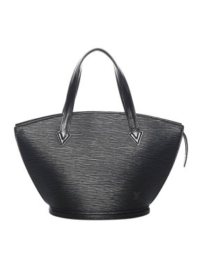 Louis Vuitton Black Epi Leather Saint Jacques PM Short Strap Bag