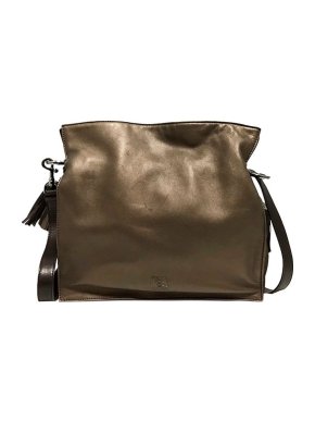 Loewe Bronze Leather Flamenco Knot Bag