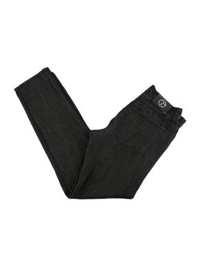 Giorgio Armani black wool jeans