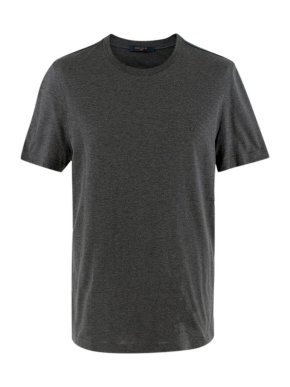 Louis Vuitton Charcoal Embroidered Logo T-shirt