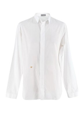 Dior White Cotton Shirt