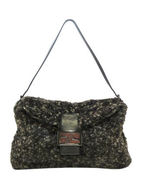 Fendi Mamma Forever Fur Shoulder Bag