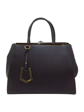 Fendi 2Jours Leather Satchel