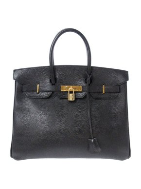 Hermes Black Togo Leather Birkin 35