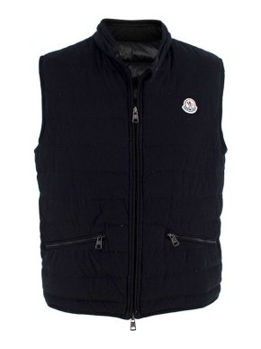 Moncler Black Padded Gerard Gilet