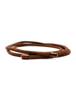 Fendi Tan suede rope belt