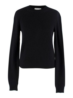 Bottega Veneta Black Cashmere Knit Jumper