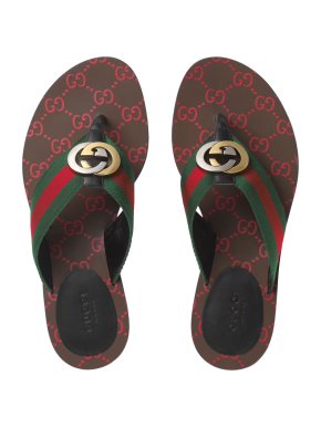 Gucci GG thong Web Sandal