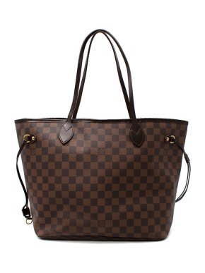 Louis Vuitton Damier ebene canvas Neverfull MM tote bag