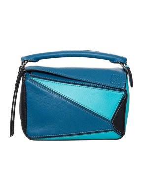 Loewe Blue Multi Puzzle Bag