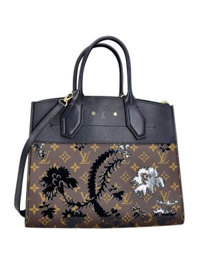 Louis Vuitton Monogram canvas City Steamer Blossom limited edition bag